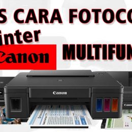Tips cara fotocopy di printer canon multifungsi terbaru