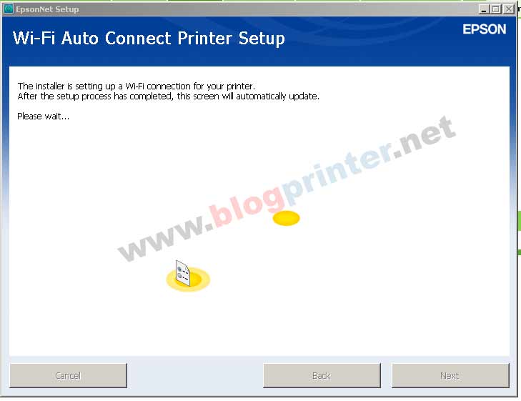 instalasi wifi printer printer epson lseries