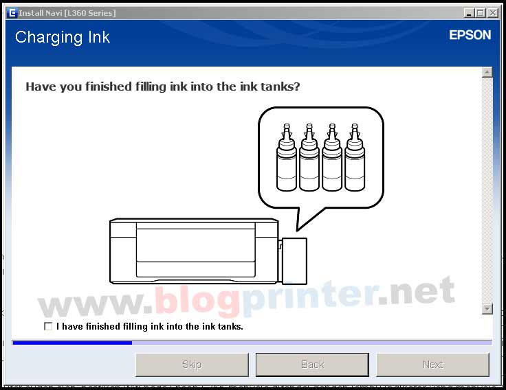 langkah pertama menginstal printer