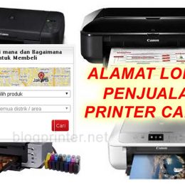 Informasi Alamat Gerai Resmi Penjualan Printer Canon