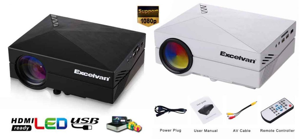 Harga mini projector murah terbaru Excelvan GM60