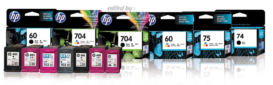 Informasi Harga Tinta Catridge Printer HP Terbaru