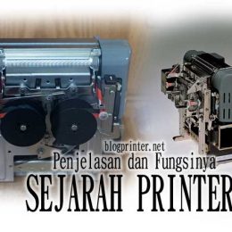 Informasi sejarah printer perta dan fungsi printer