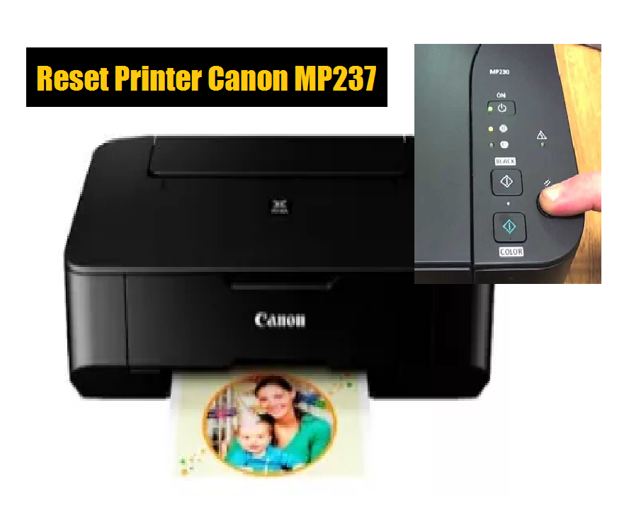 Cara mudah reset printer printer canon mp237 resetter berhasil
