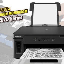 Review spesifikasi printer canon pixma GM2070 terbaru inktank harga 2 jutaan