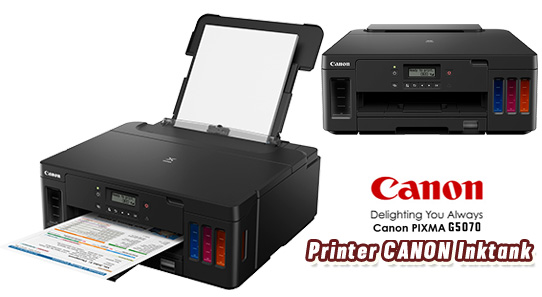 Kelebihan dan keunggulan printer canon pixma inktank G 5070 Terbaru