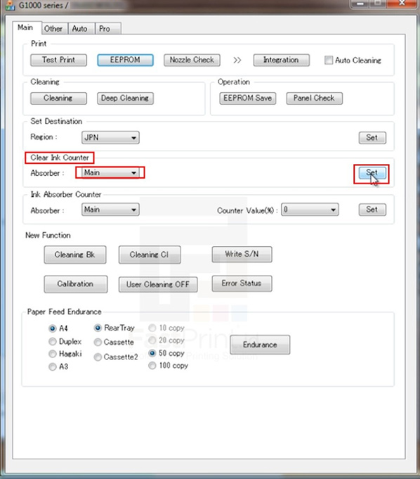 Program tool untuk reset Error 5b00 printer canon