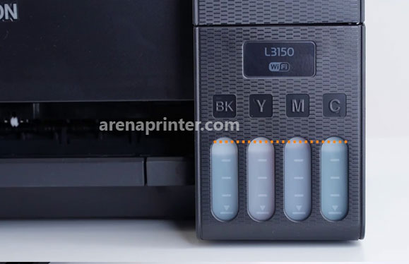 Cara mengisi tinta printer epson L3150