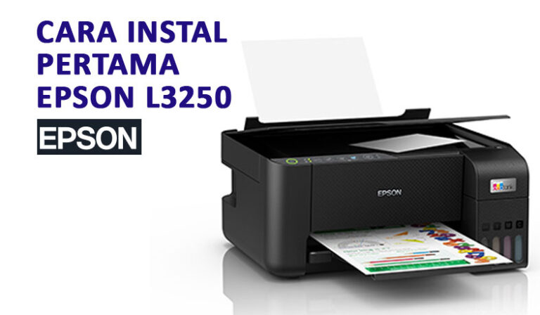 Cara Instal Printer Epson L Pertama Pemasangan Arenaprinter