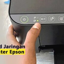 Cara melihat password wifi printer epson direct jaringan langsung printer epsonL3250 L3150 L3256 L3156
