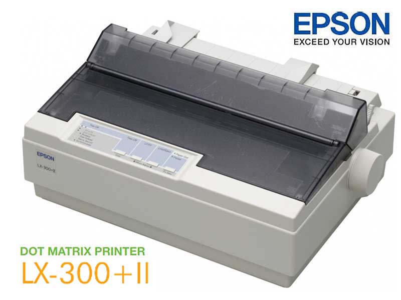 Printer dotmatrix epson lx-300ii