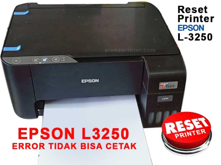 Cara Reset Epson L3250l3251 Seriesberhasil Arenaprinter 8487