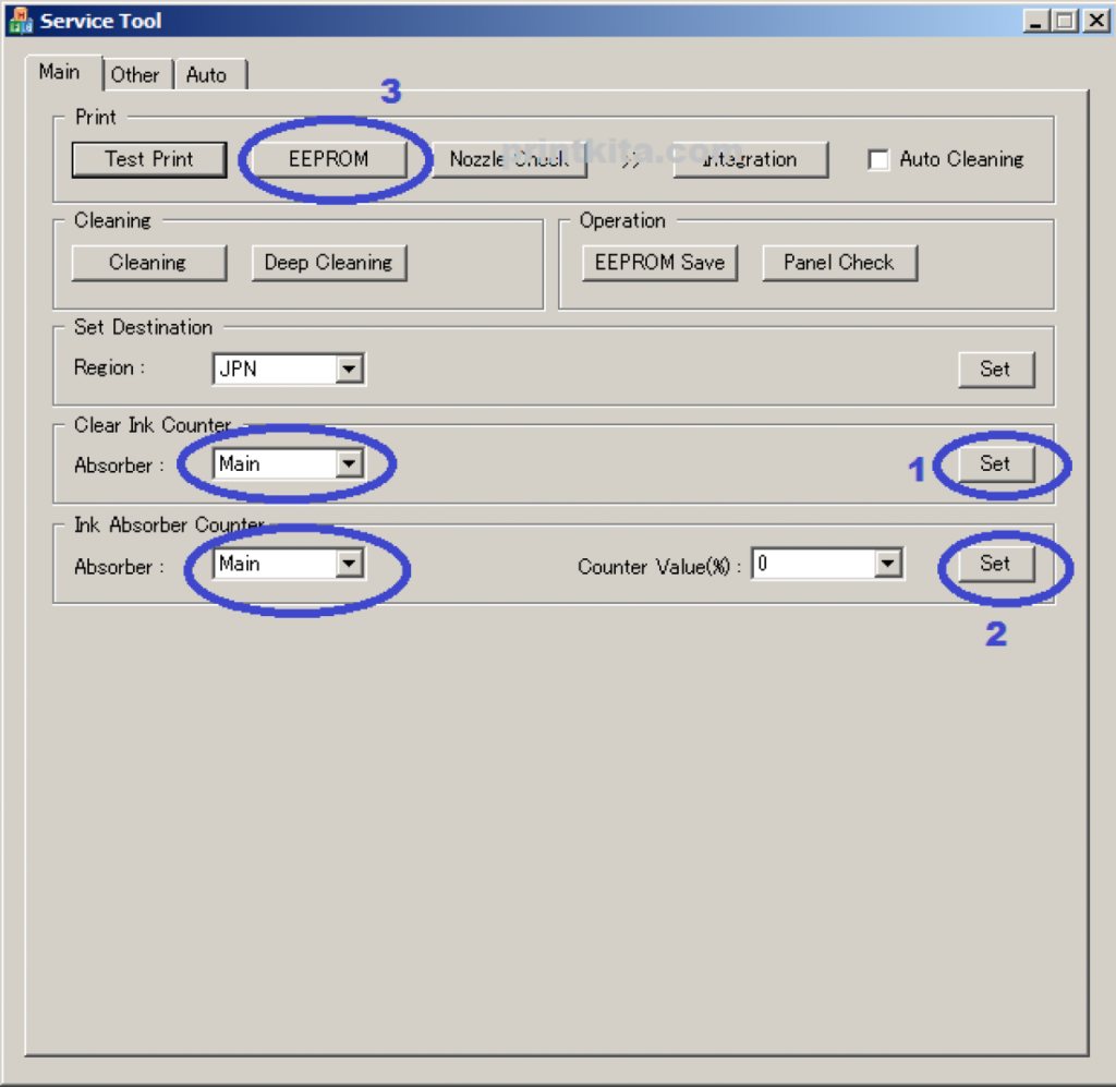 Donwload dan cara reset printer Canon G2000