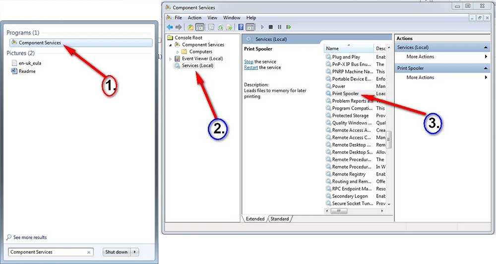 Tips panduan cara mengatasi error printer spooling lewat service windows