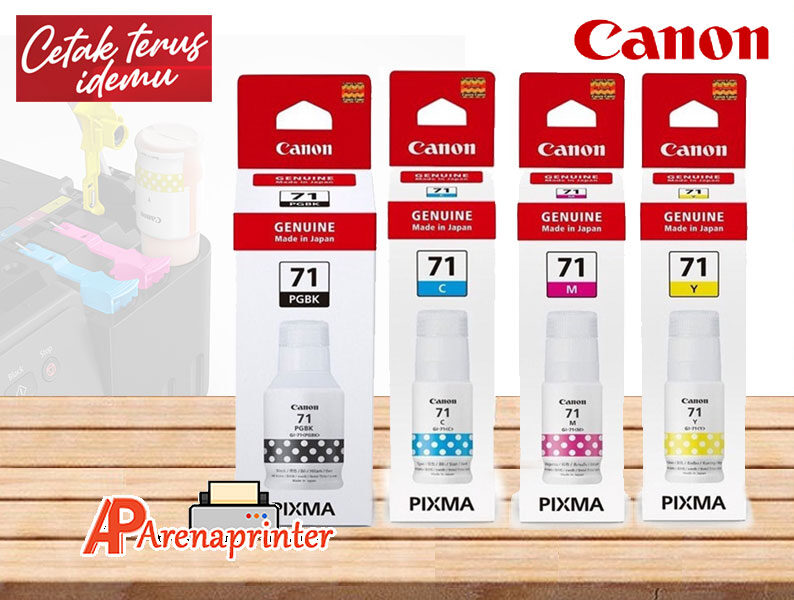 Harga Tinta Canon Tipe GI-71S