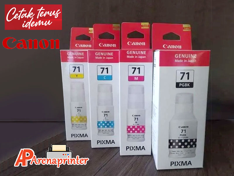 Tinta printer canon Gi 71S Terbaru